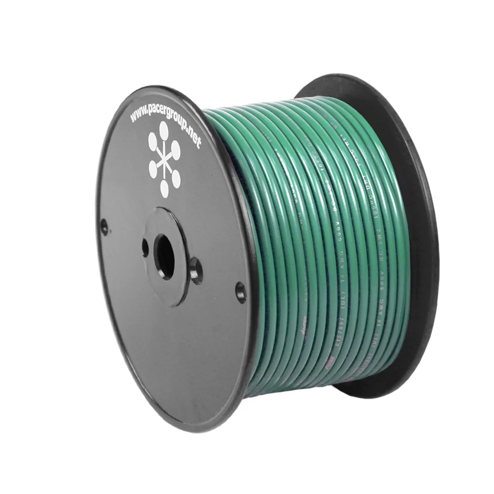 Pacer Green 10 AWG Primary Wire - 20' [WUL10GN-20] - Fashionser