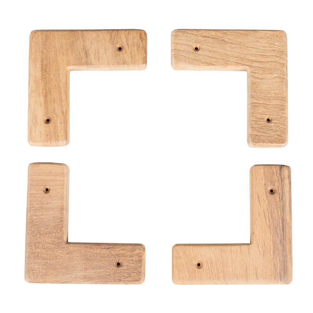 Whitecap Teak Cooler/Box Chocks - 4 Pack [60329] - Fashionser