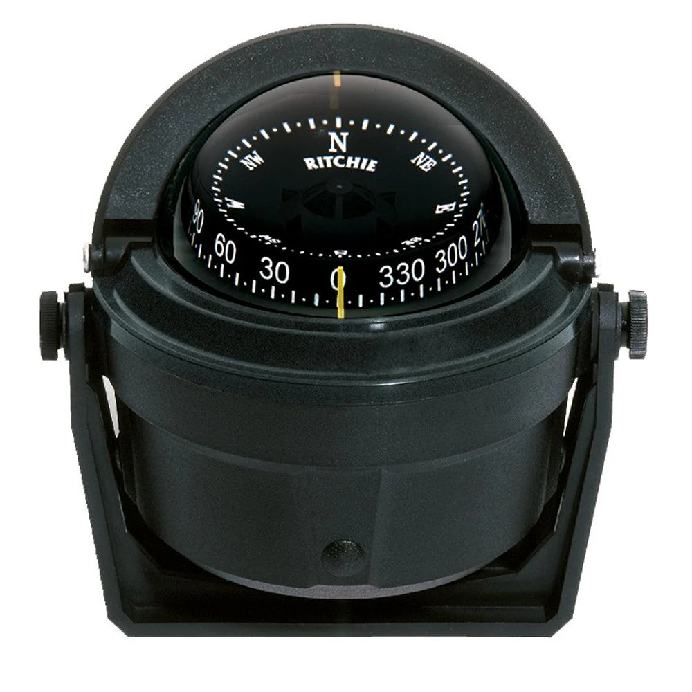 Ritchie B-81 Voyager Compass - Bracket Mount - Black [B-81] - Fashionser