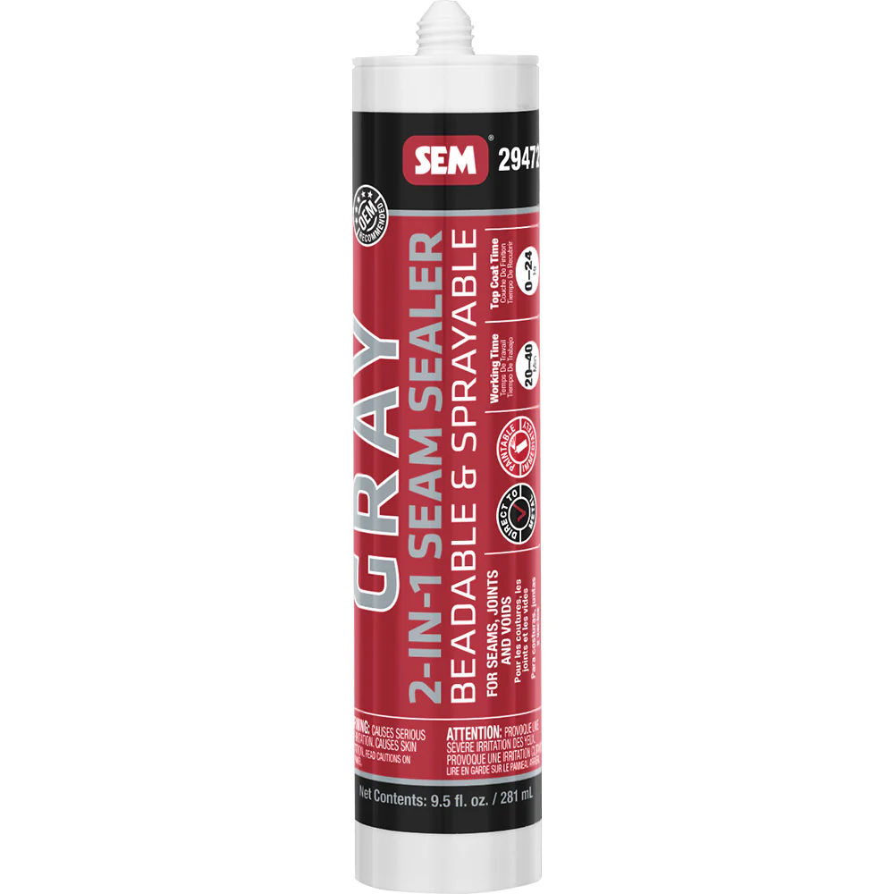 SEM 2-IN-1 Seam Sealer - 9.5oz Tube - Grey [29472] - Fashionser