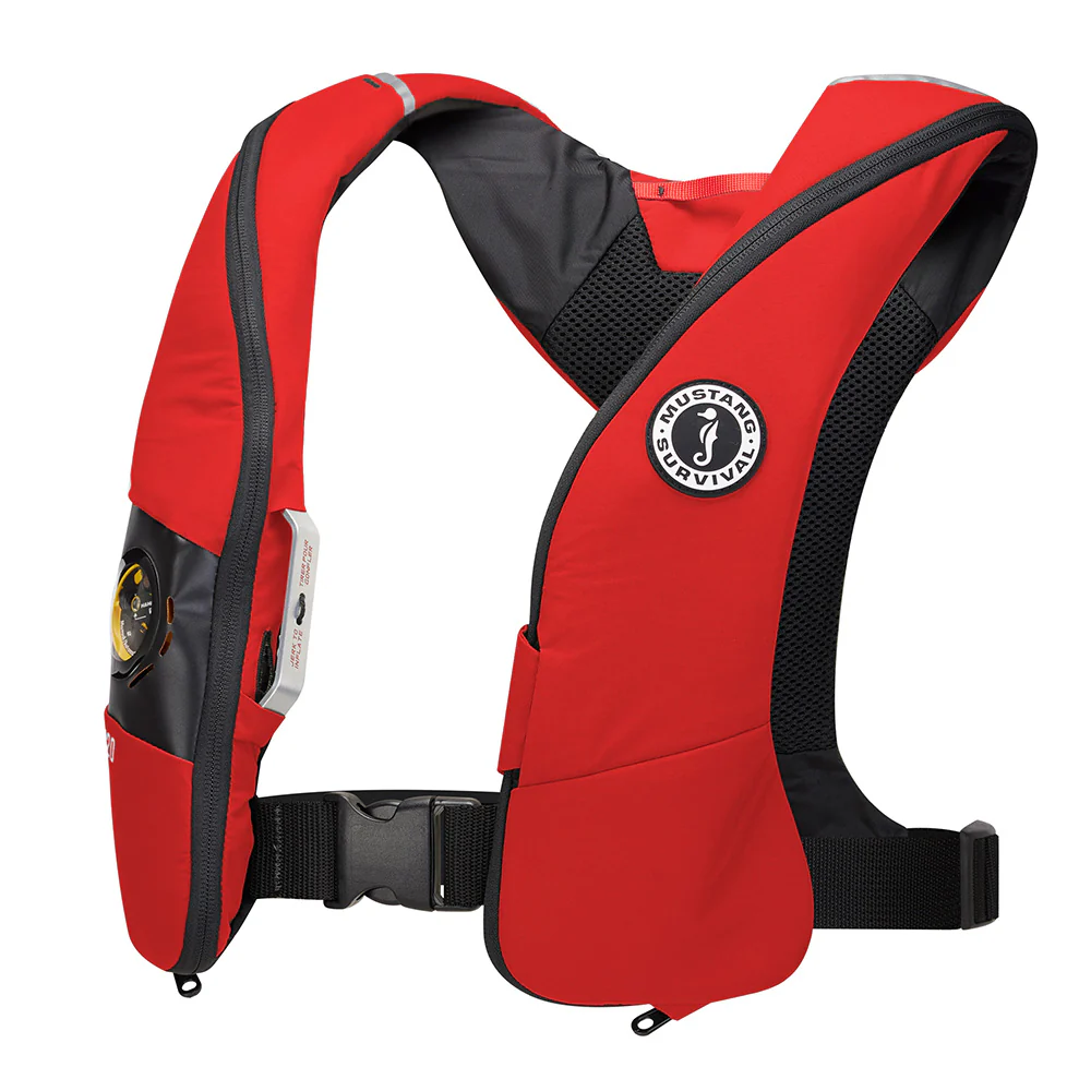 Mustang Elite 120 Coastal Inflatable PFD - Red [MD5170-4-0] - Fashionser