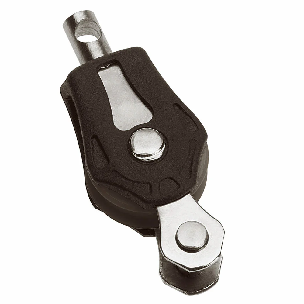 Barton Marine Size 0 20mm Plain Bearing Pulley Block Single Swivel  Becket [N00191] - Fashionser