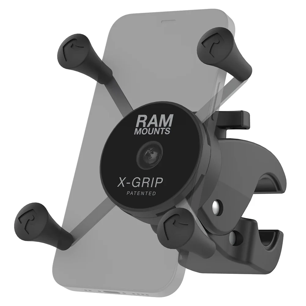 RAM Mount X-Grip Phone Mount w/Low-Profile Medium Tough-Claw [RAM-HOL-UN7-404-2U] - Fashionser