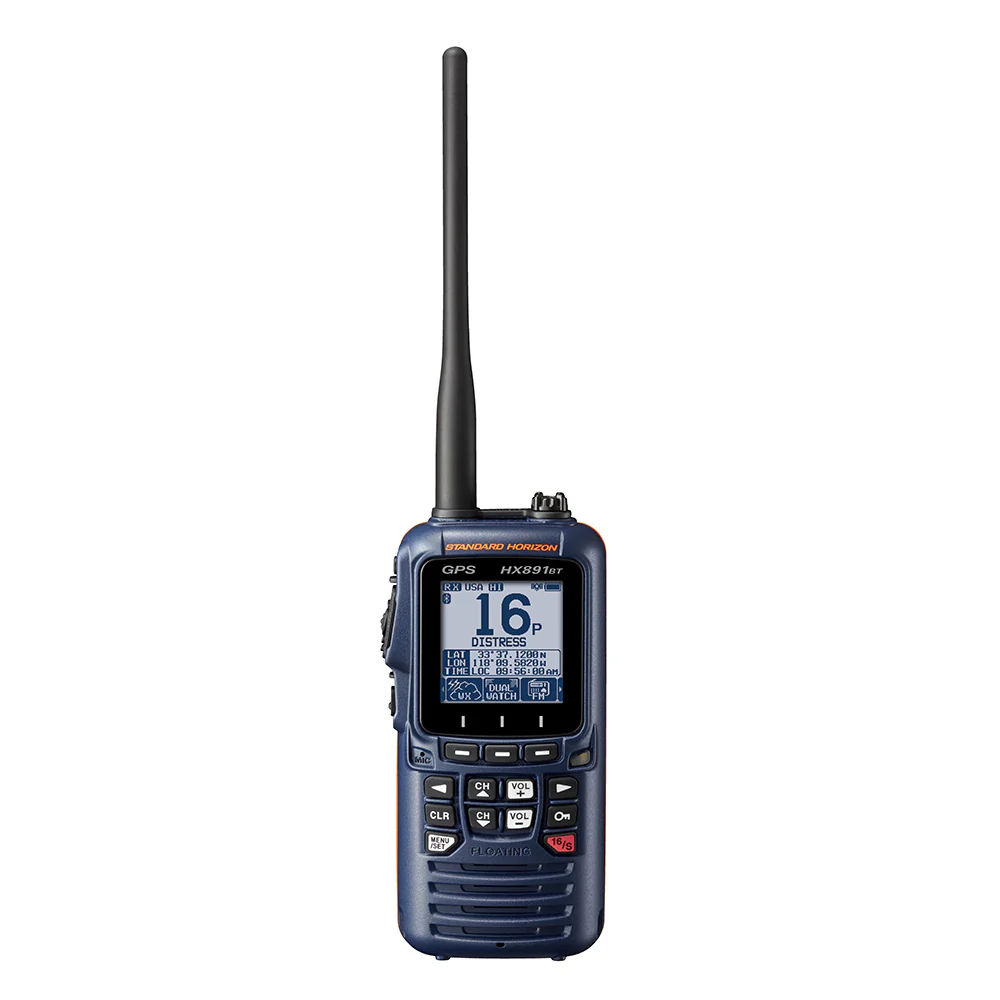 Standard Horizon HX891BT Handheld VHF w/Bluetooth - Navy Blue [HX891BTNB] - Fashionser