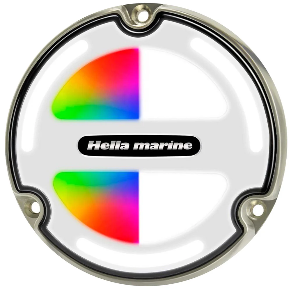 Hella Marine Apelo A3 RGBW Underwater Light - Bronze - White Lens [016831001] - Fashionser