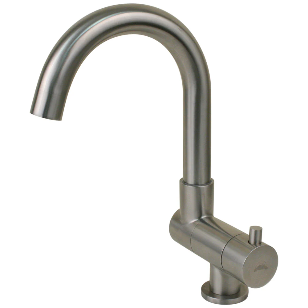 Scandvik Nordic Folding Stainless Steel J-Spout Tap [74125] - Fashionser