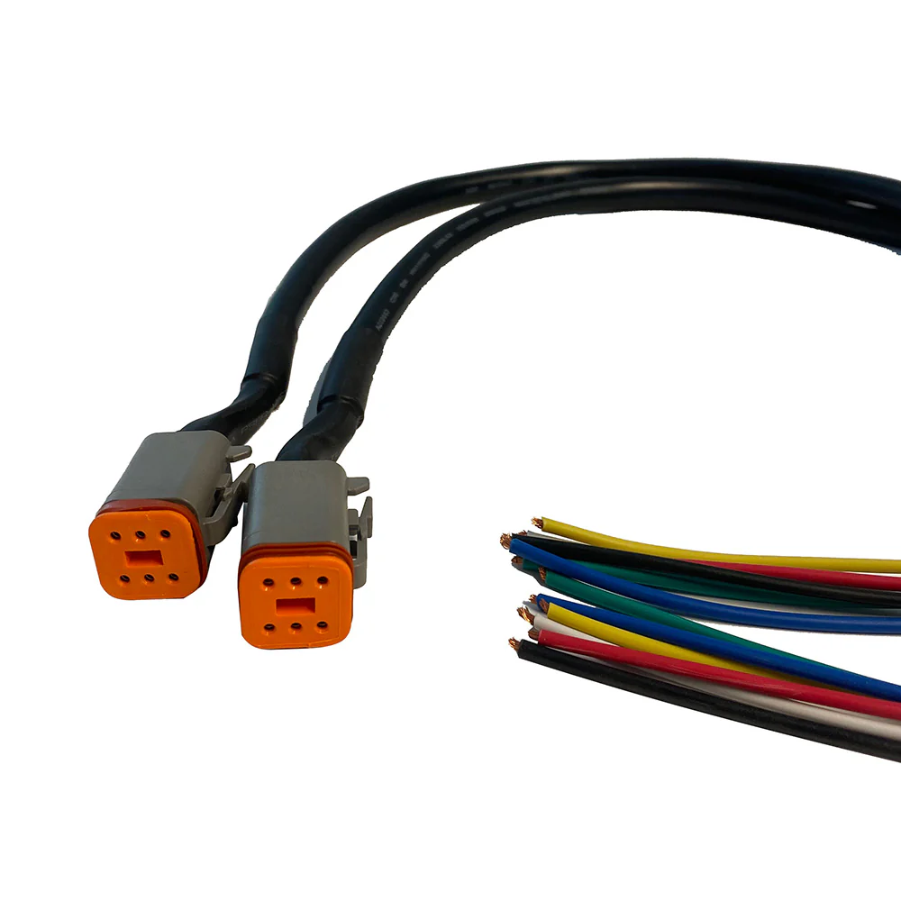 Roswell 6-Pin Deutsch Connector Wiring Harness [B820-0302] - Fashionser