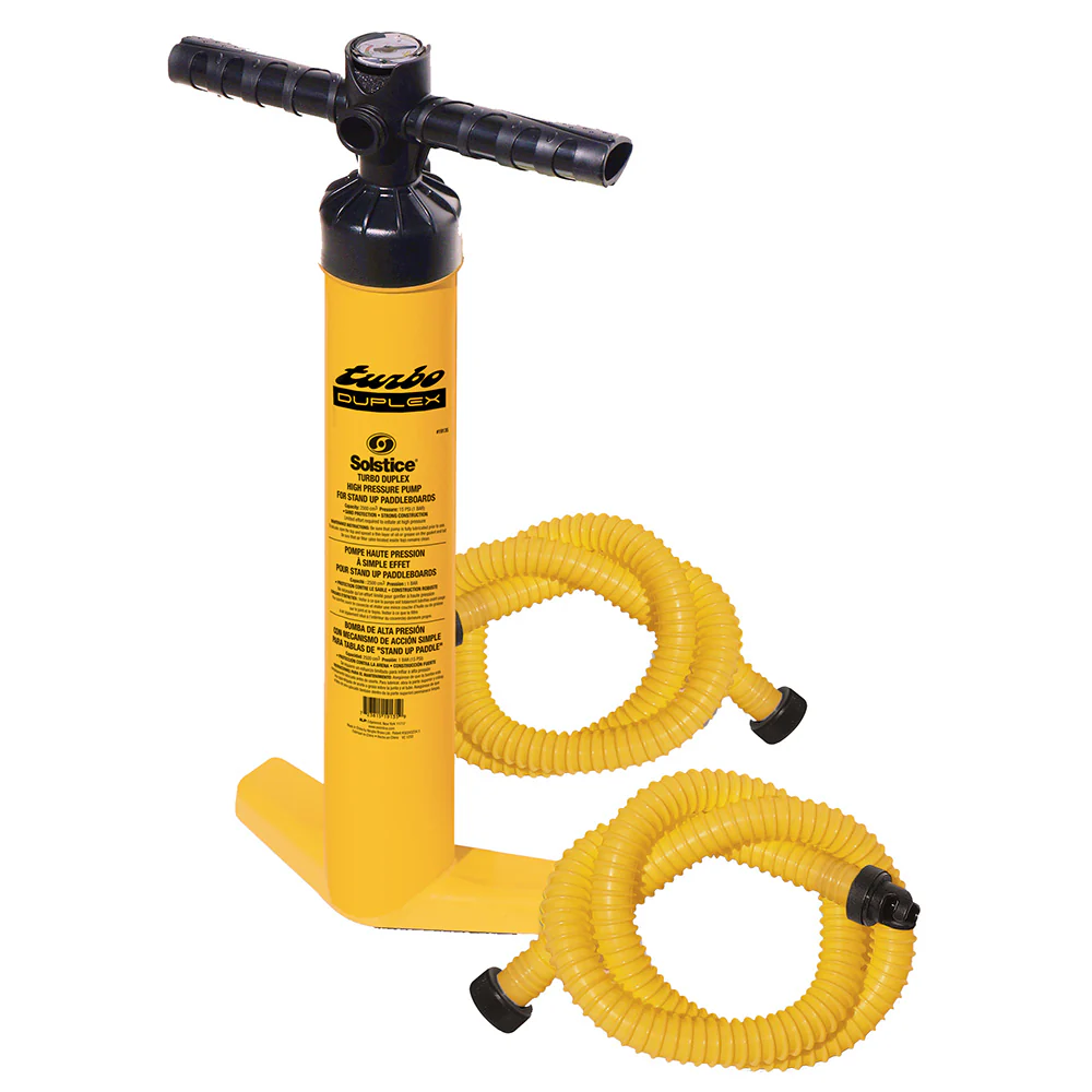 Solstice Watersports Turbo Duplex High Pressure Pump w/Gauge  2 Hoses [19135] - Fashionser