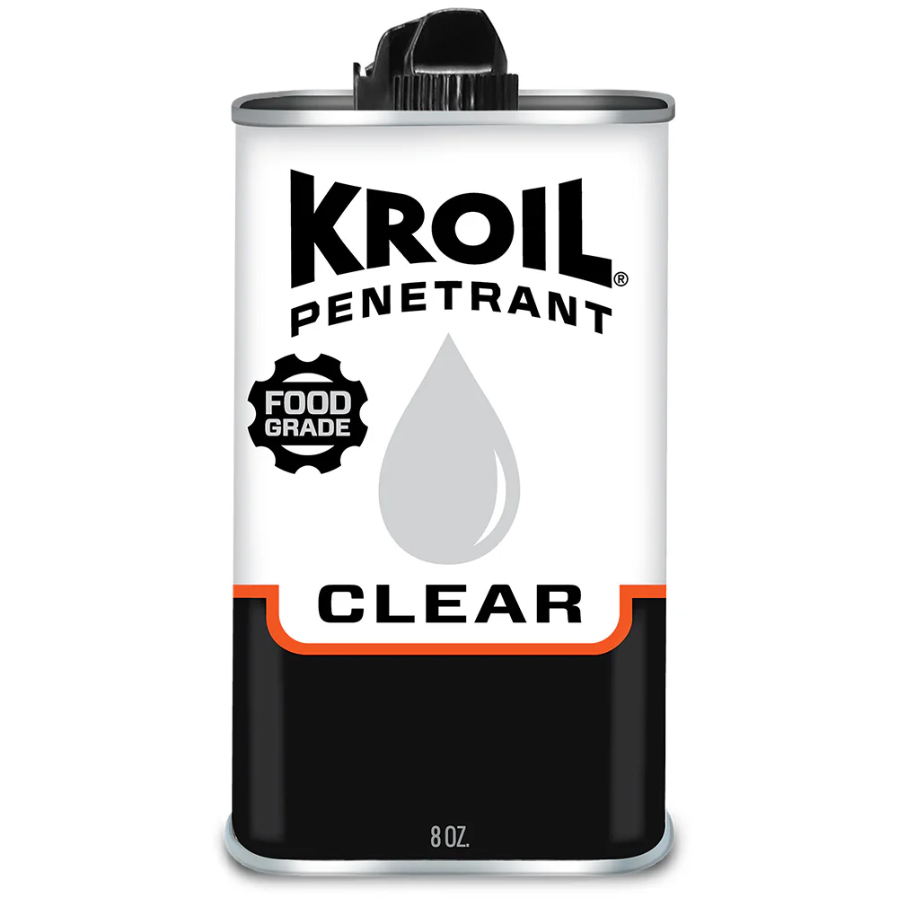 Kroil Clear Food Grade Penetrating Oil - Drip - 8oz Can [CKL081] - Fashionser