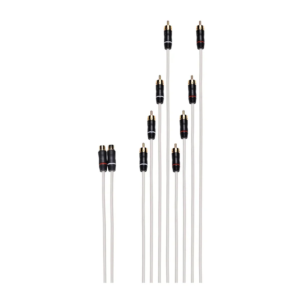 Fusion Performance RCA Cable - Dual Female to 8-Way Male [010-13356-00] - Fashionser