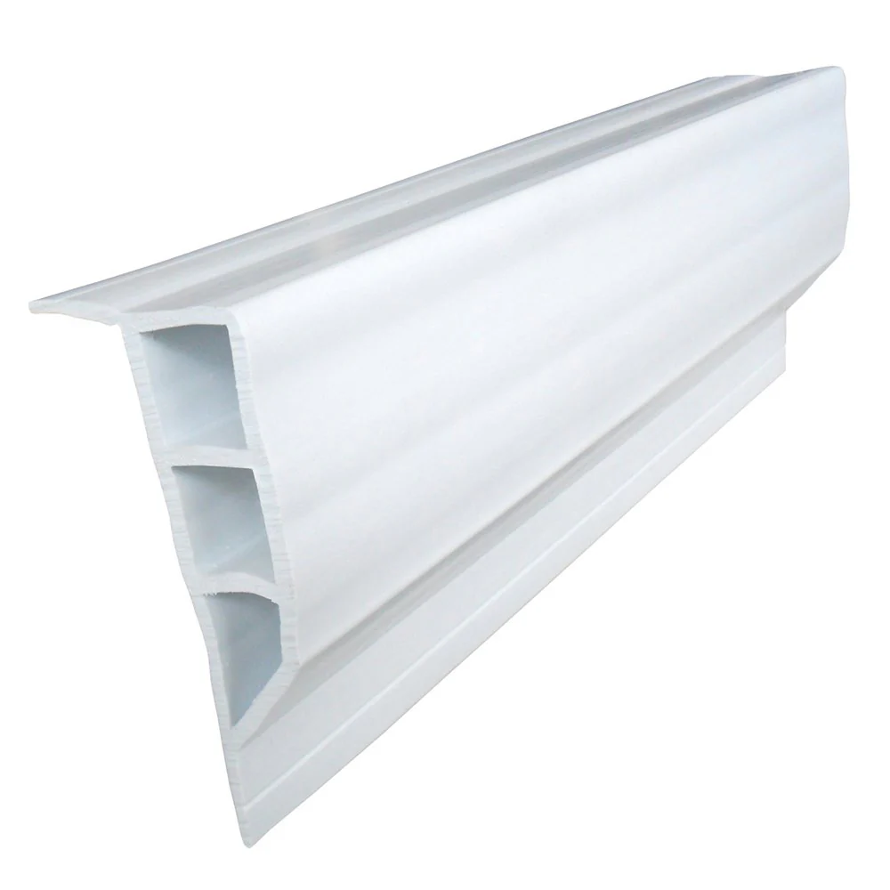 Dock Edge Standard PVC Full Face Profile - 16' Roll - White [1160-F] - Fashionser