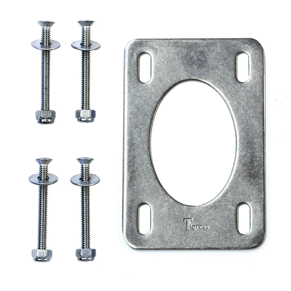 Tigress Side Mount Backing Plates f/88505 Outrigger Holder - Pair [88505-1] - Fashionser