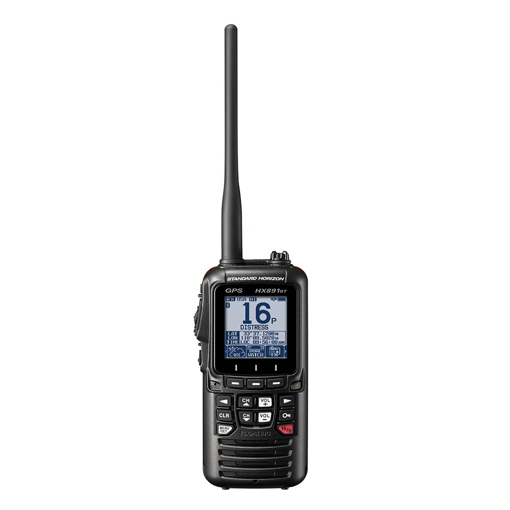 Standard Horizon HX891BT Handheld VHF w/Bluetooth - Black [HX891BTBK] - Fashionser