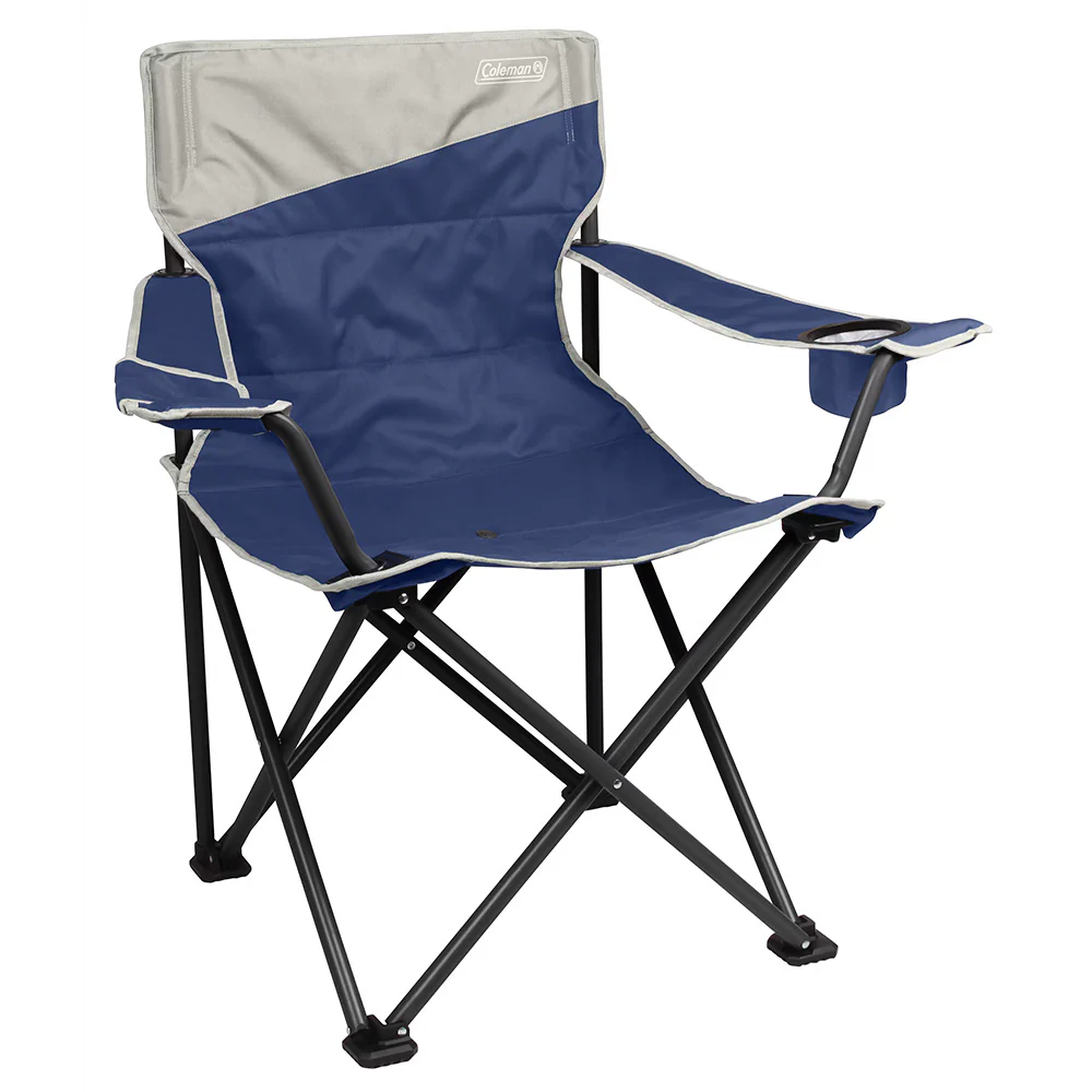 Coleman Big  Tall Quad Camping Chair - Skyfall Blue [2174440] - Fashionser