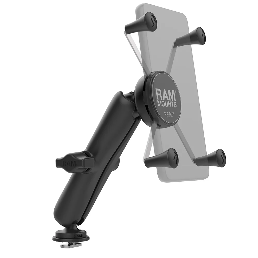 RAM Mount RAM X-Grip Large Phone Mount w/Track Ball Base  Long Arm [RAM-HOL-UN10B-C-354-TRA1U] - Fashionser