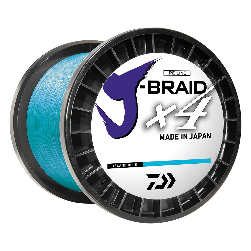 Daiwa J-BRAID x4 Braided Line - 30 lbs - 300 yds - Island Blue [JB4U30-300IB] - Fashionser