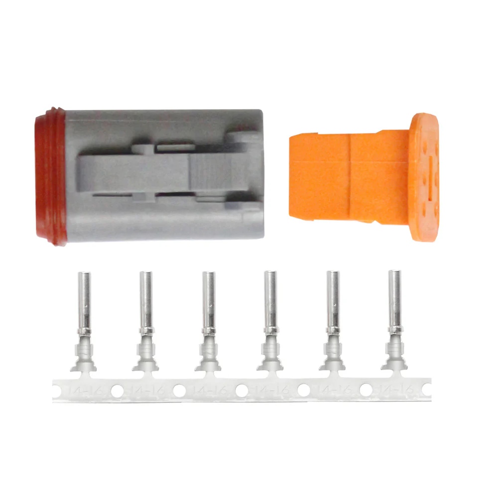 Pacer DT Deutsch Plug Repair Kit - 14-18 AWG (6 Position) [TDT06F-6RS] - Fashionser