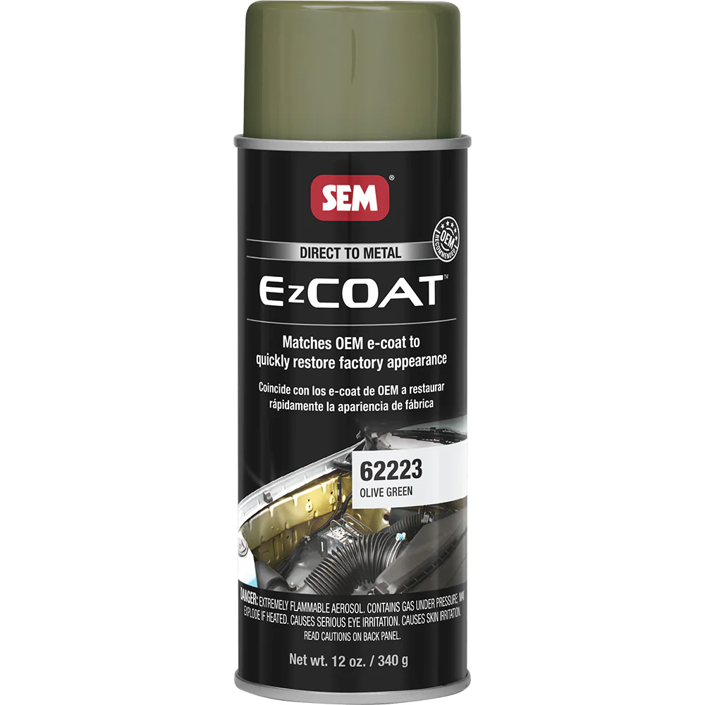 SEM Ez Coat - 16oz Aerosol Can - Olive Green [62223] - Fashionser