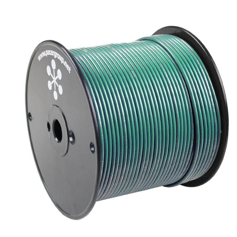 Pacer Green 18 AWG Primary Wire - 500 [WUL18GN-500] - Fashionser