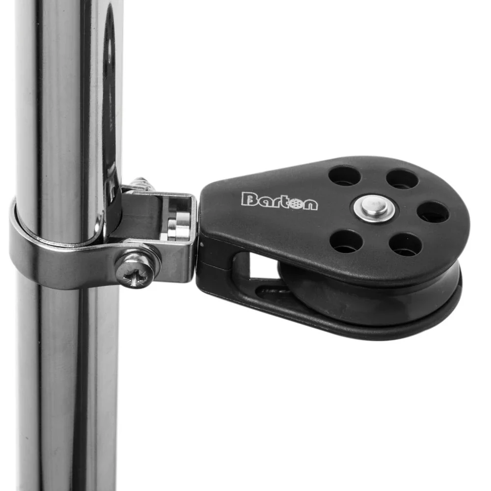 Barton Size 3 45mm Plain Bearing Pulley Block Stanchion Lead Block [N03190] - Fashionser