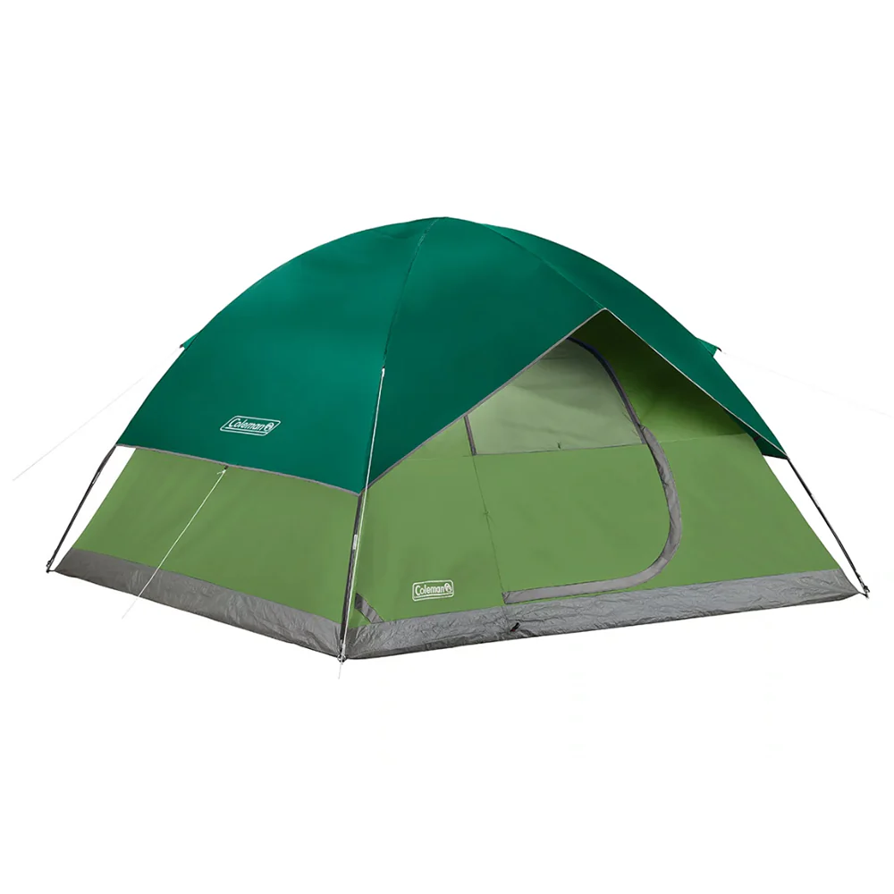 Coleman Sundome 6-Person Camping Tent - Spruce Green [2206837] - Fashionser