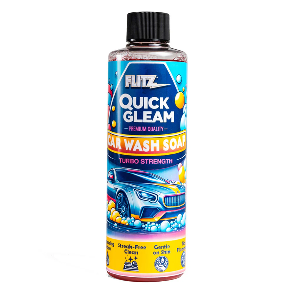 Flitz Quick Gleam Car Wash Soap - 8oz [CW01080] - Fashionser