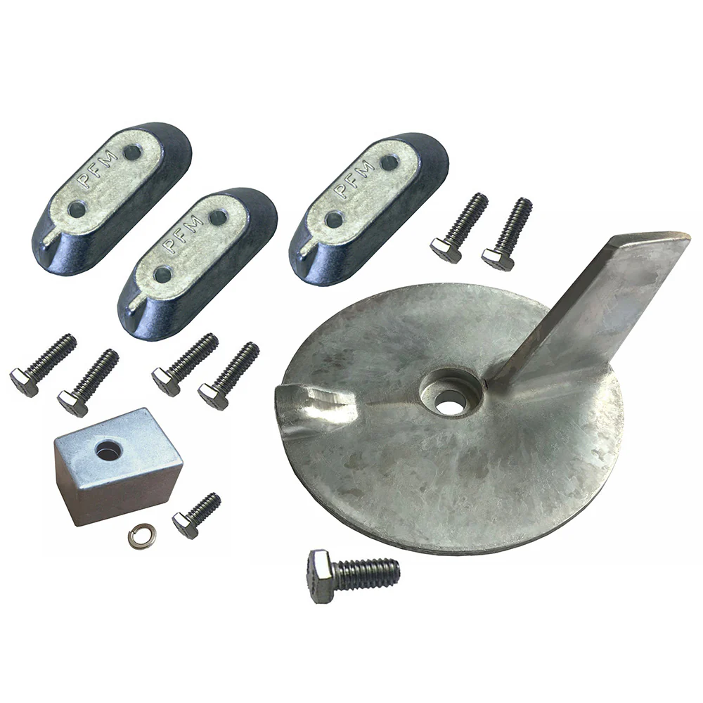 Performance Metals Yamaha 30-60HP Outboard Complete Anode Kit - Aluminum [10490A] - Fashionser