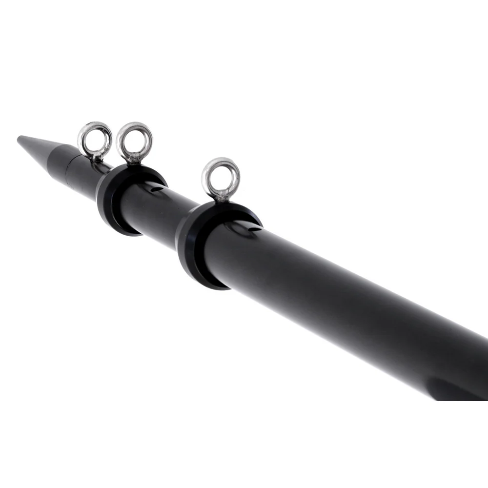 Tigress XD Telescoping Aluminum Center Rigger Pole - 12 - Black [88922-1] - Fashionser