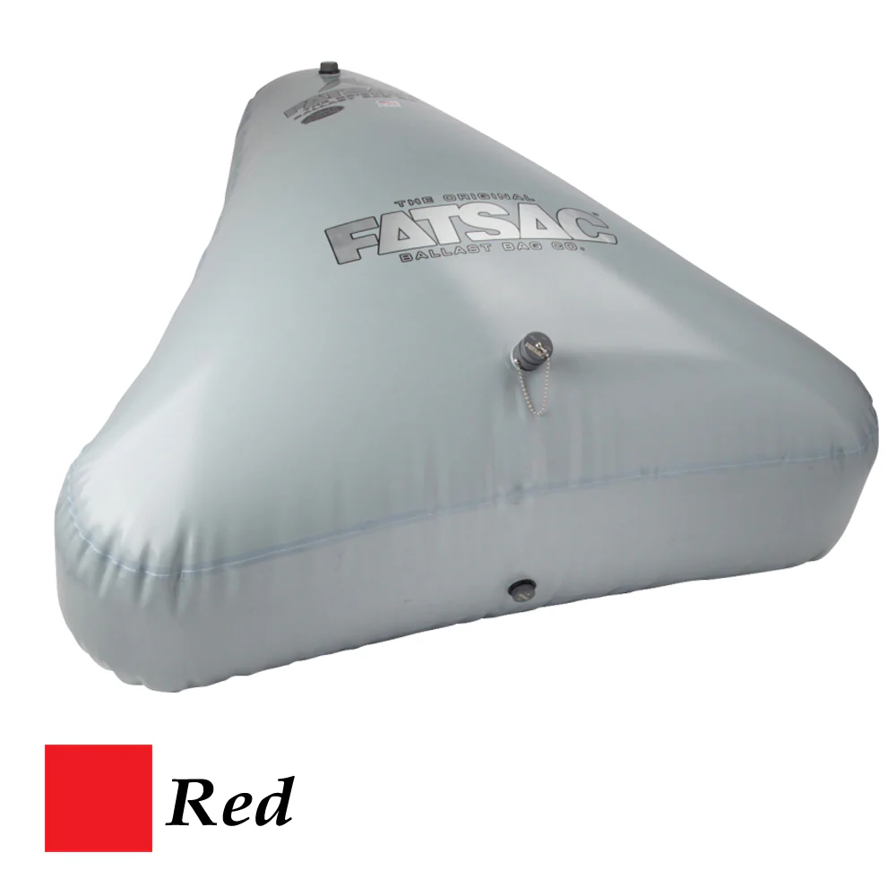 FATSAC Open Bow Triangle Fat Sac Ballast Bag - 650lbs - Red [W706-RED] - Fashionser