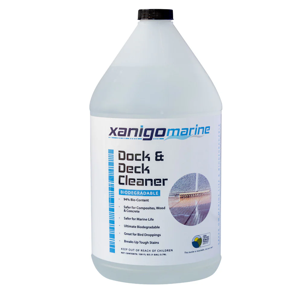 Xanigo Marine Dock  Deck Cleaner - 1 Gallon [XMDDC1G] - Fashionser