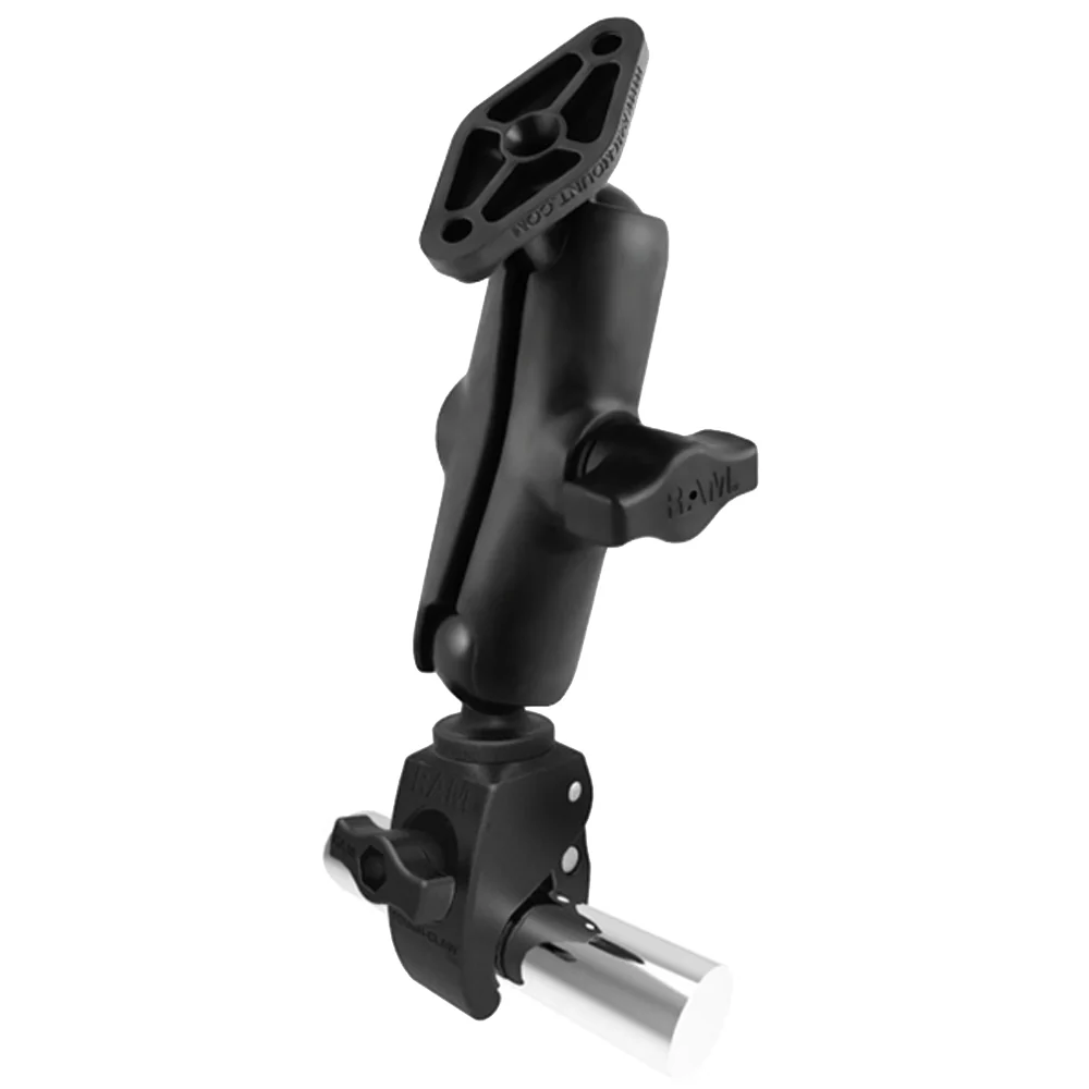 RAM Mount Tough-Claw Base w/Double Socket Arm & Diamond Base Adapter [RAP-B-400-238U] - Fashionser