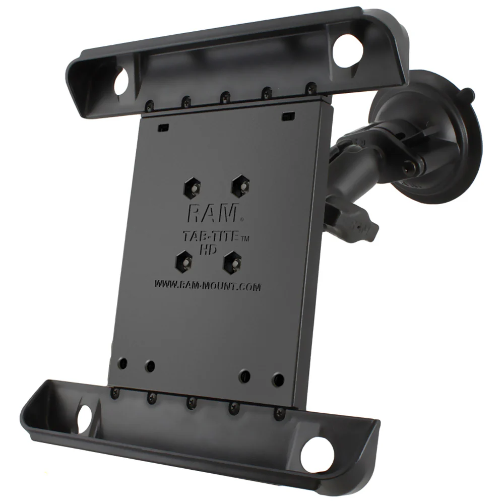 RAM Mount Tab-Tite iPad / HP TouchPad Cradle Twist Lock Suction Cup Mount [RAM-B-166-TAB3U] - Fashionser