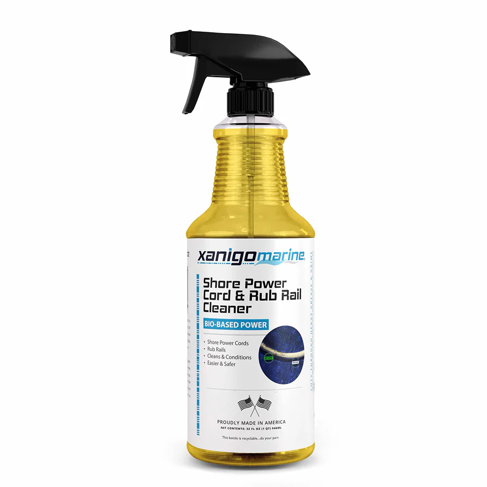 Xanigo Marine Shore Power Cord  Rub Rail Cleaner - 32oz [XMSPC32] - Fashionser