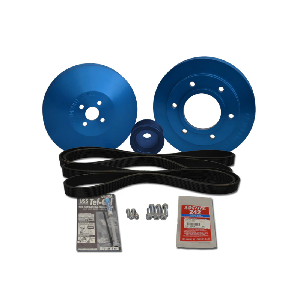 Balmar Pulley Kit f/Yanmar 6LY, 6LYA-STP, 6LY2-STP [48-YSP-6LY-A] - Fashionser