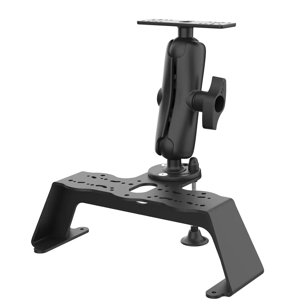 RAM Mount RAM Fishfinder Deck Kit w/Single Marine Electronic Mount [RAM-FF1-D-115] - Fashionser
