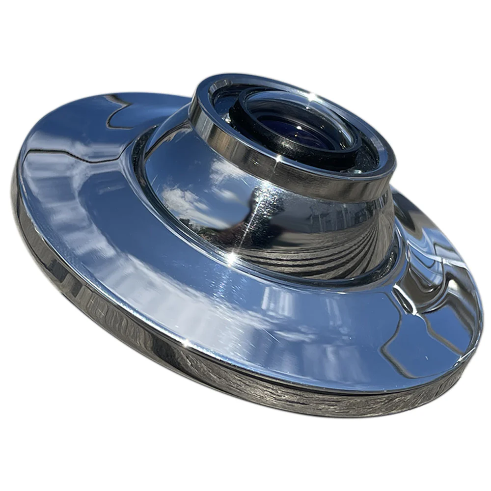 Iris 4-In-1 Flush Vertical Surface Mount - 316L - Recess Mount Dome [IRIS-S076] - Fashionser