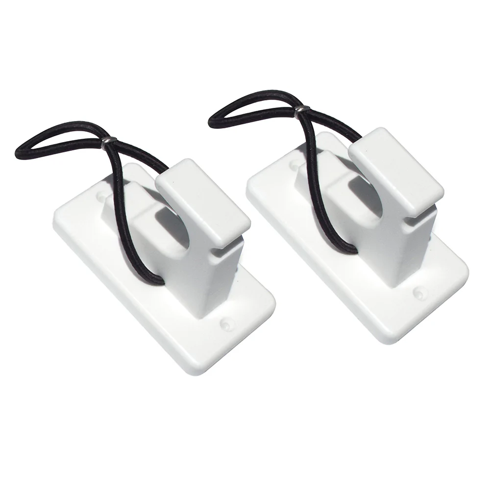 Deep Blue Marine Rod, Gaff, Brush  Dock Line Holder - Pair [RGB] - Fashionser