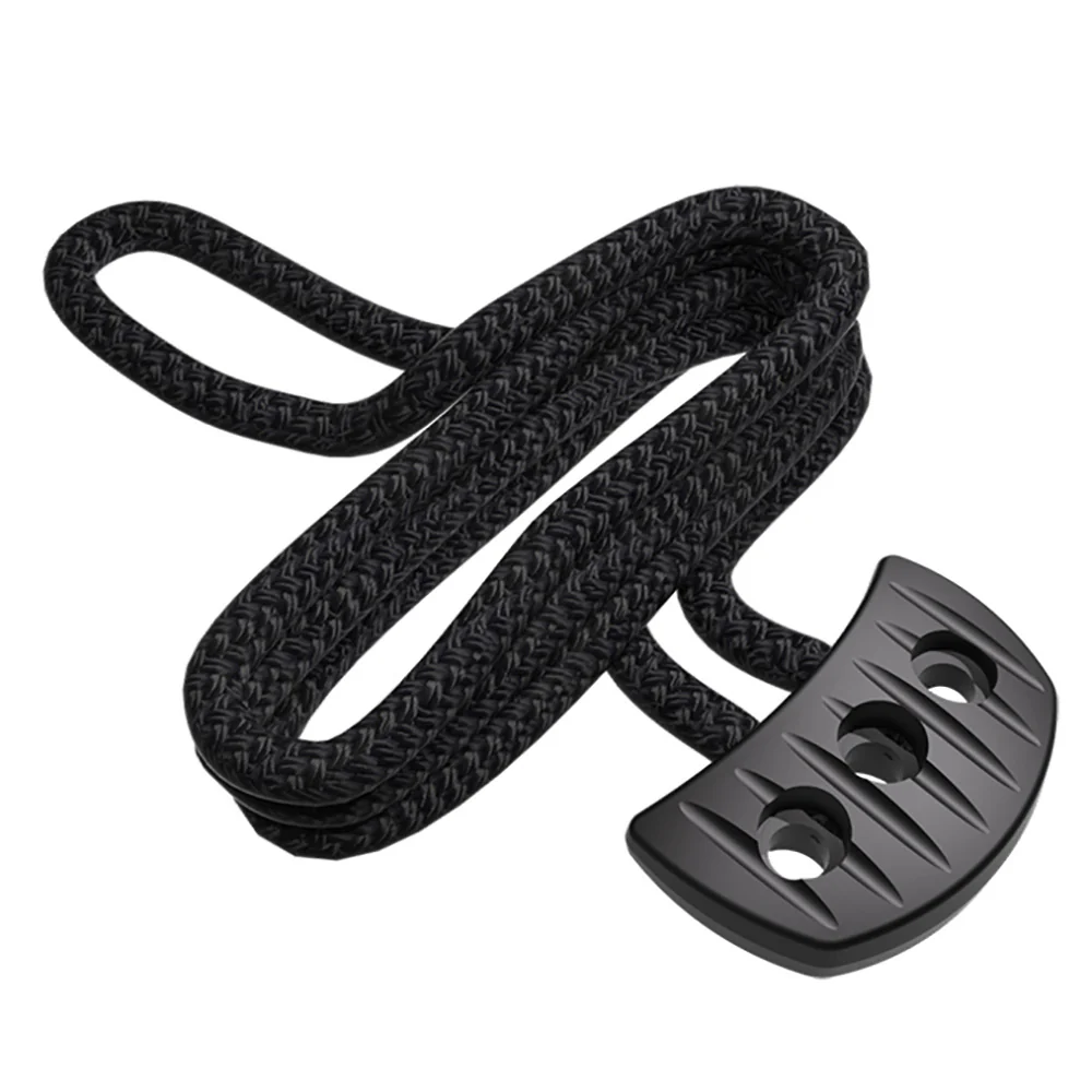 Snubber PULL w/Rope - Black [S51390] - Fashionser