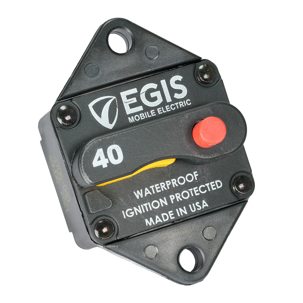 Egis 40A Panel Mount Circuit Breaker - 285 Series [4706-040] - Fashionser