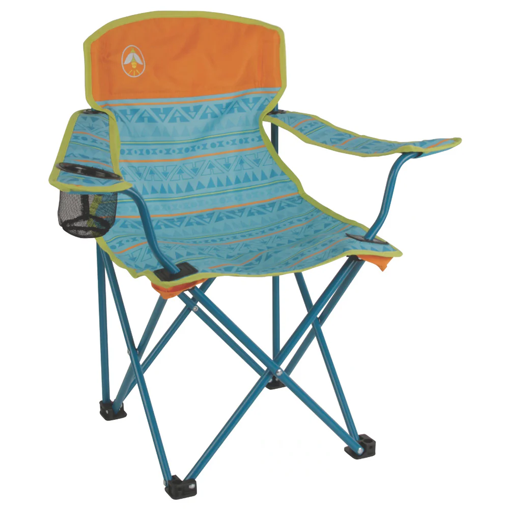 Coleman Kids Quad Chair - Teal [2000033703] - Fashionser