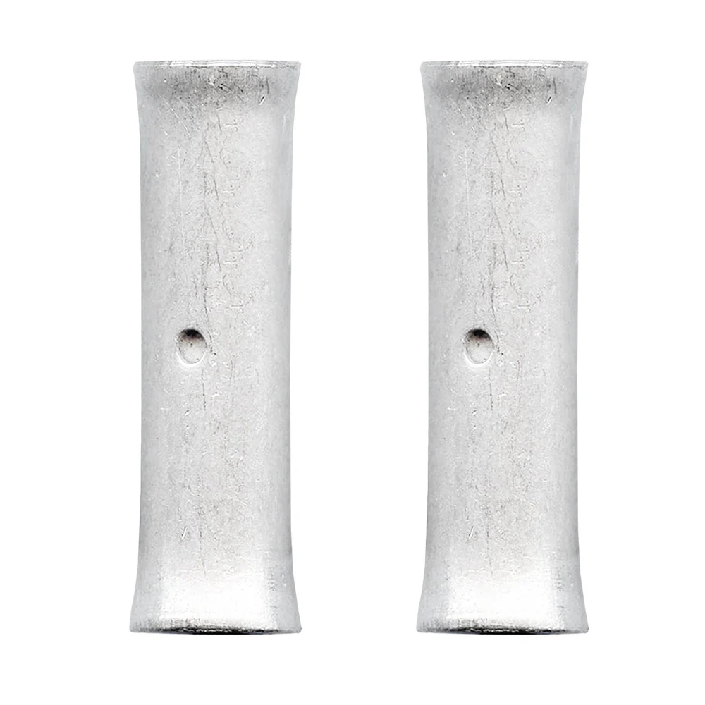 Pacer Seamless Butt Splice - 1 AWG - Non-Insulated - 2 Pack [TBS1-2] - Fashionser