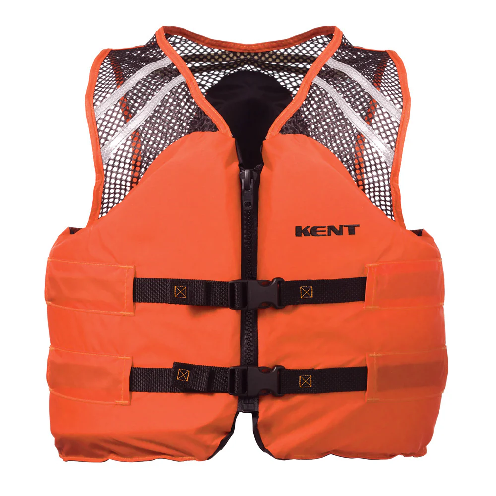 Kent Mesh Classic Commercial Vest - 2XL - Orange [150600-200-060-23] - Fashionser