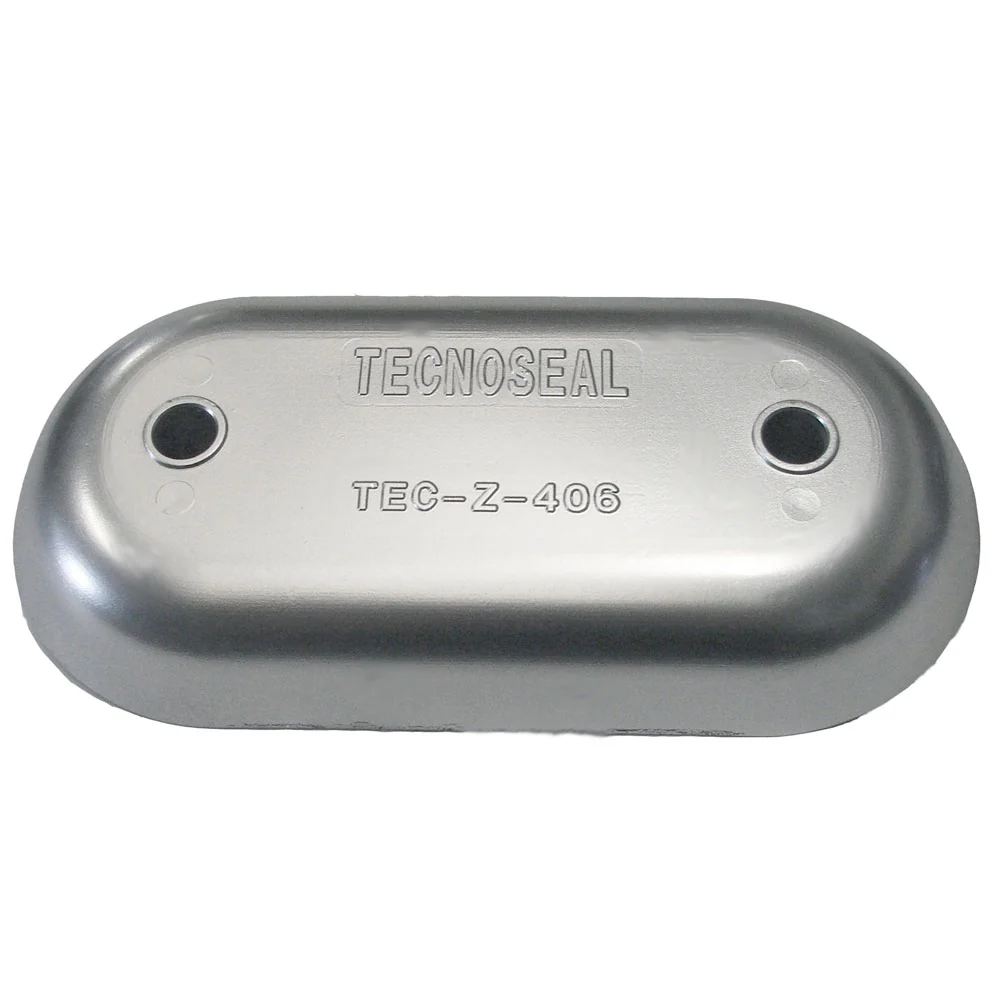 Tecnoseal Z406 Hull Plate Anode - Zinc [TEC-Z-406] - Fashionser