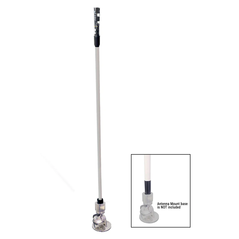 Lumitec Contour Masthead Combo Light w/Antenna Mount *Antenna Mount Base Not Included [101904] - Fashionser