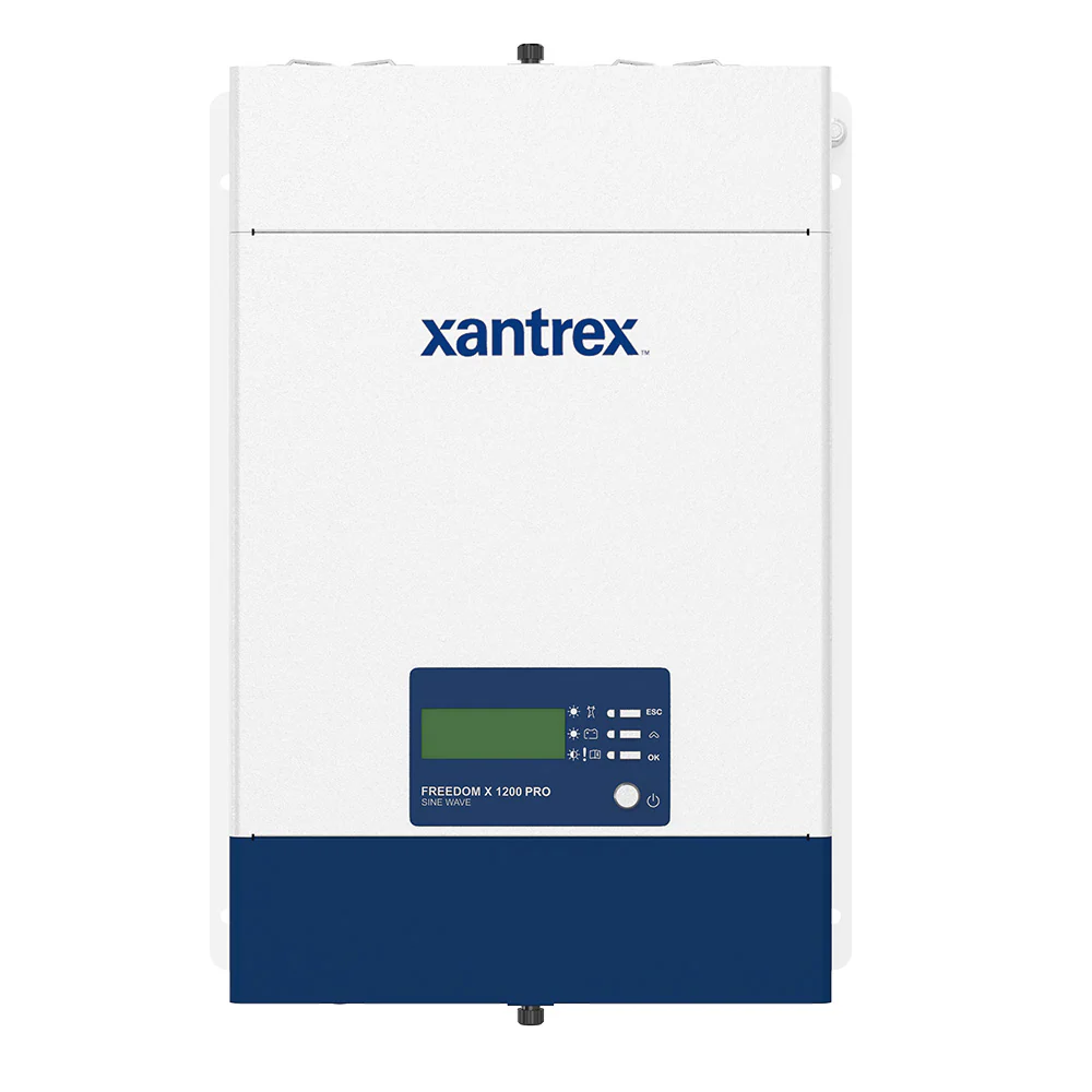 Xantrex FREEDOM X 1200 PRO Inverter Truesine 1000W 120AC/12VDC Hardwire Transfer [806-1212-05] - Fashionser