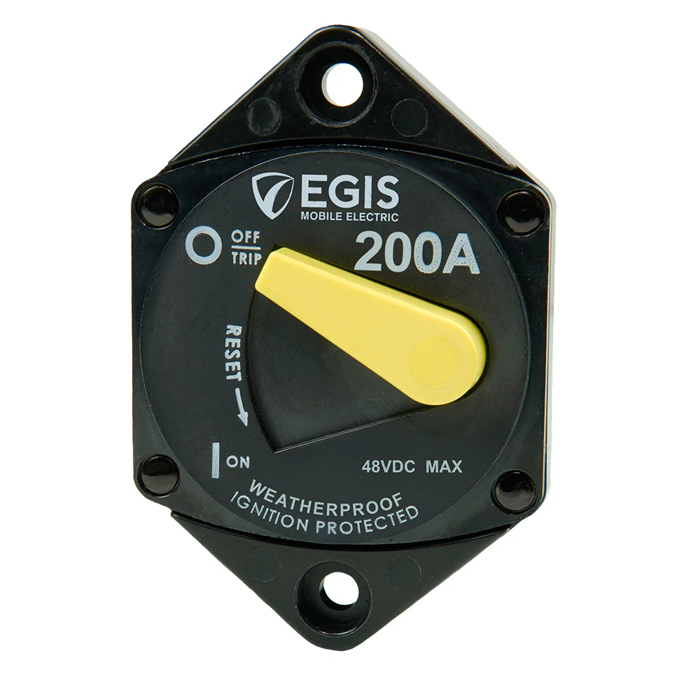 Egis 200A Panel Mount 87 Series Circuit Breaker [4707-200] - Fashionser
