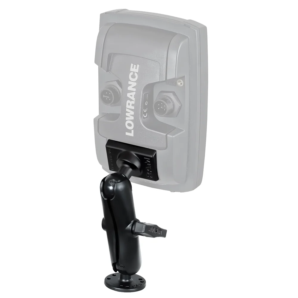 RAM Mount Quick Release Mount f/Lowrance Mark & Elite 4 [RAM-B-101-LO11] - Fashionser