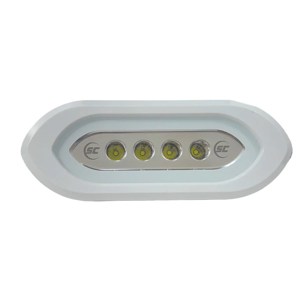 Shadow-Caster Flush Mount Spreader Light - White Housing - White [SCM-SLF4X-GW-WH] - Fashionser