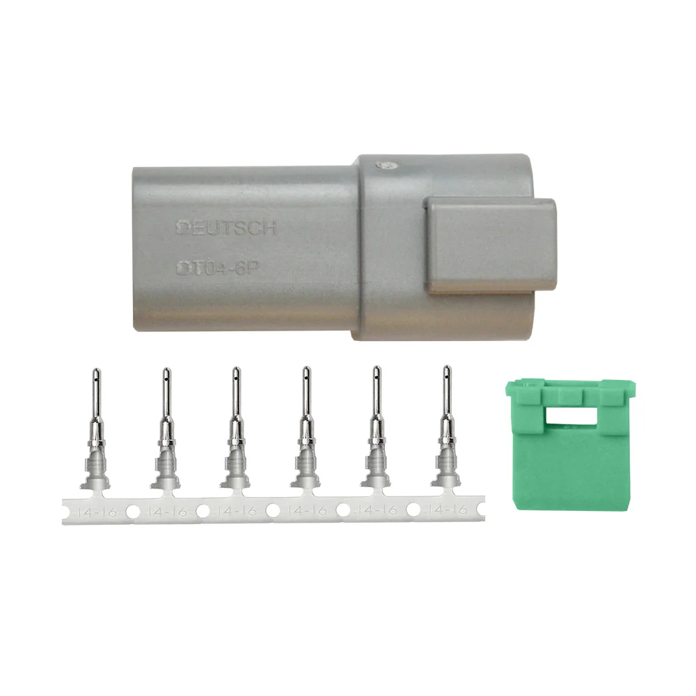 Pacer DT Deutsch Receptacle Repair Kit - 14-18 AWG (6 Position) [TDT04F-6RP] - Fashionser