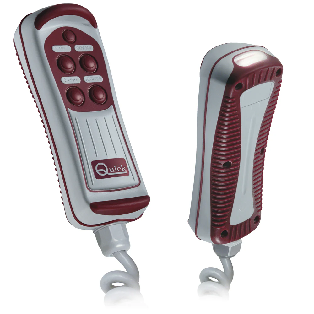 Quick HRC1004L 4-Button Remote w/LED Light [FPHRC1004L00D00] - Fashionser